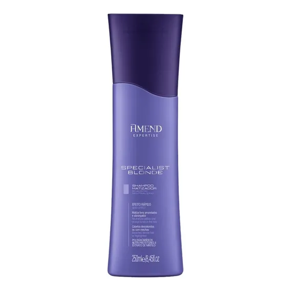 Shampoo Blonde Expertise Matizador Specialist Amend 250ml Foto 1