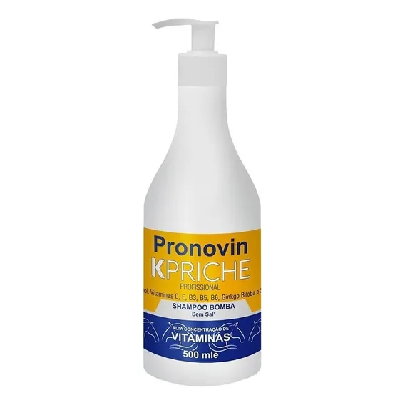 Shampoo Bomba Pronovin Kpriche Cresce Cabelo Crina Cavalo Foto 1