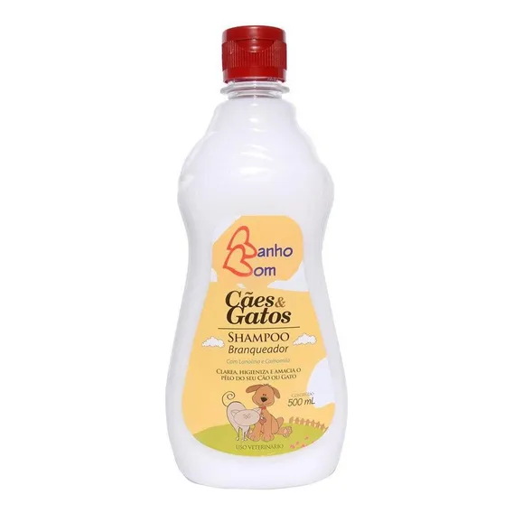 Shampoo Branqueador Banho Bom (500ml) Foto 1