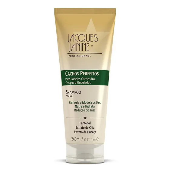 Shampoo Cachos Perfeitos 240ml - Jacques Janine Foto 1