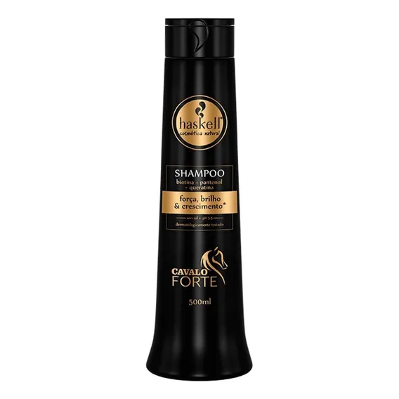 Shampoo Cavalo Forte Sem Sal 500ml - Haskell Foto 1