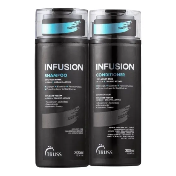 Shampoo + Condicionador Truss Infusion 300ml Foto 1