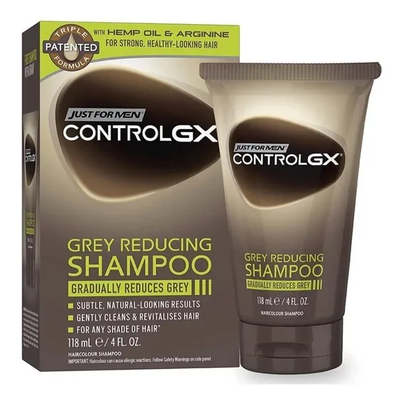 Shampoo Control Gx® Normal New- Redutor Grisalhos 118ml Foto 1