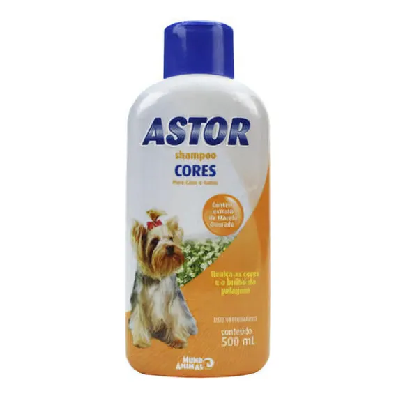 Shampoo Cores Astor Para Cães - 500 Foto 1
