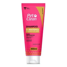 Shampoo D-pantenol Restauração Cães E Gatos Petclean 400ml Fragrância D Pantenol Foto  mini 1