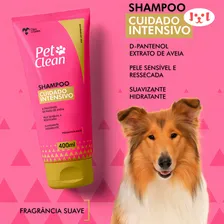 Shampoo D-pantenol Restauração Cães E Gatos Petclean 400ml Fragrância D Pantenol Foto mini  3