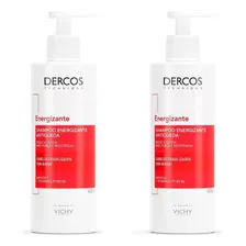 Shampoo Dercos Antiqueda 400ml Kit C/2 Vichy Energizante Foto mini 1