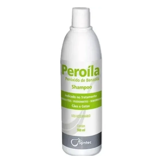 Shampoo Dermatológico Peroíla - 500ml - Syntec Fragrância Neutro Foto 1