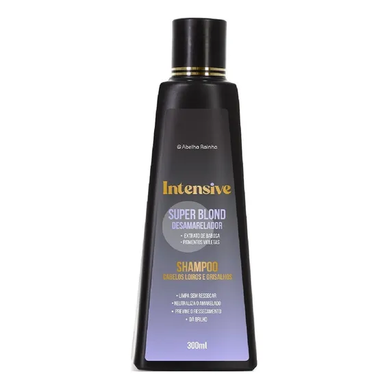 Shampoo Desamarelador Cabelos Loiros/ Grisalhos Abelharainha Foto 1