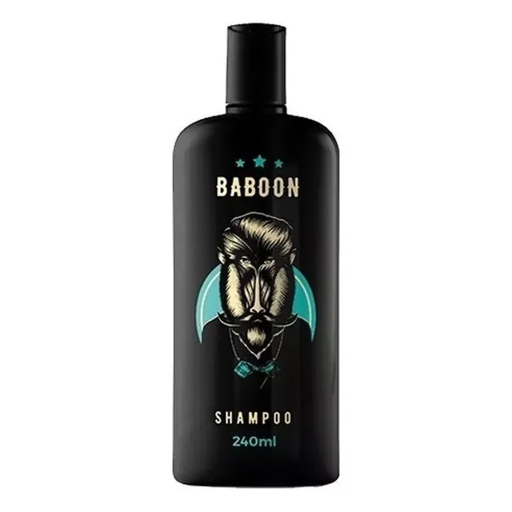 Shampoo Diário Masculino - Cabelo E Barba - Baboon Foto 1