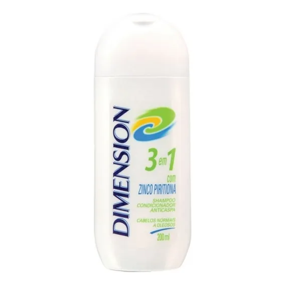 Shampoo Dimension 3 Em 1 Cabelos Normais A Oleosos 200ml Foto 1