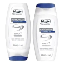 Shampoo E Condicionador Antiqueda Tricofort 250ml Cada Foto  mini 1