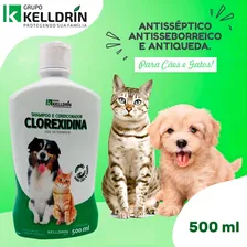 Shampoo E Condicionador Clorexidina 500  Dermatite Canina Fragrância Suave Foto mini 4