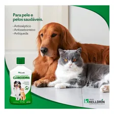 Shampoo E Condicionador Clorexidina 500  Dermatite Canina Fragrância Suave Foto mini  2
