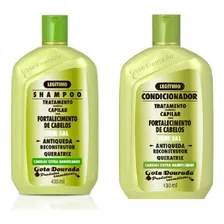 Shampoo E Condicionador Gota Dourada Antiqueda Reconstrutor Foto mini 1