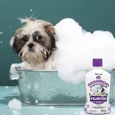 Shampoo e Condicionador Kelldrin Cães e Gatos filhotes 2 Em 1 - 500ml Foto mini 3