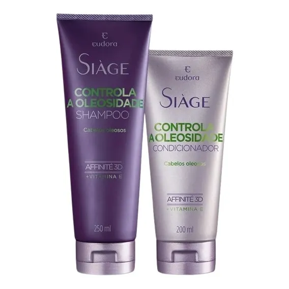 Shampoo E Condicionador Sià ge Controla A Oleosidade / Eudora Foto 1