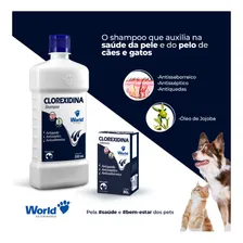 Shampoo E Sabonete De Clorexidina Dugs Cães E Gatos World Foto mini 3