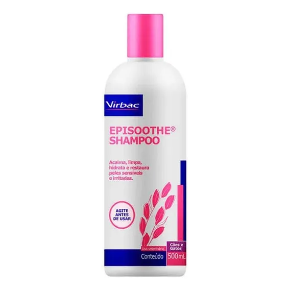 Shampoo Episoothe Virbac 500ml Fragrância Foto 1