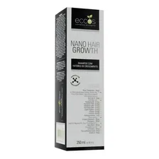 Shampoo Fortalecedor Nano Hair Growth 250ml Eccos Foto mini 1