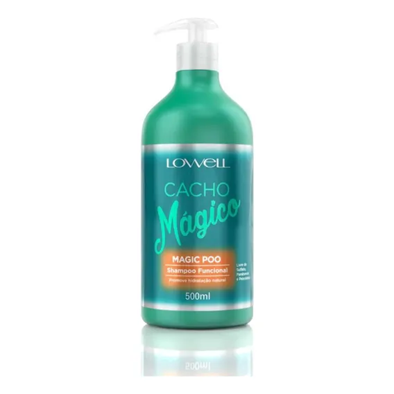 Shampoo Funcional Cacho Mágico 500ml - Lowell Foto 1