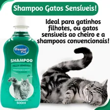 Shampoo Genial Pet Para Gatos 500ml Foto mini 1