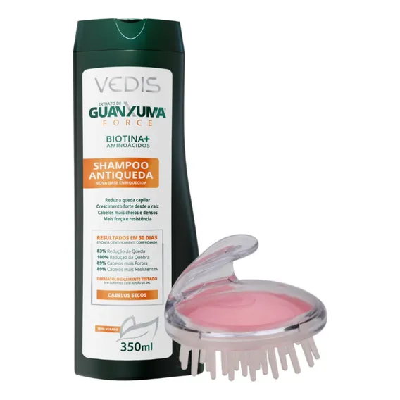 Shampoo Guanxuma Anti Queda Cabelos Normais Seco Vedis Foto 1