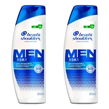 Shampoo Head & Shoulders 200ml Men 3 Em 1 - Kit C/2un Foto  mini 1