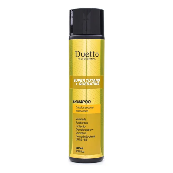 Shampoo Hidratante Super Tutano + Queratina Duetto 300ml Foto 1