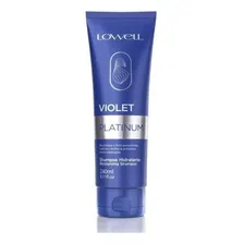 Shampoo Hidratante Violet Platinum 240ml Lowell Foto  mini 1