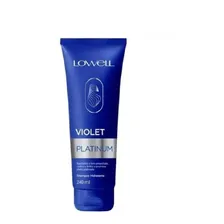 Shampoo Hidratante Violet Platinum 240ml Lowell Foto mini  3