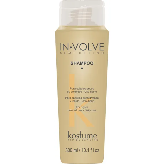 Shampoo In Volve Semi Di Lino Nu-3 300ml - Kostume Foto 1