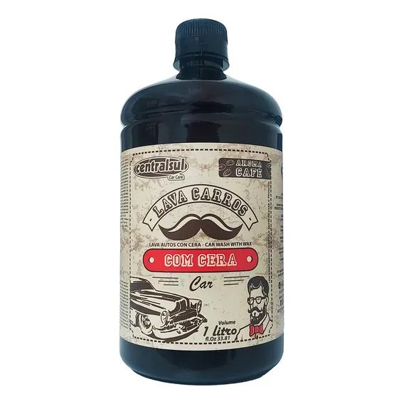 Shampoo Lava Carros Com Cera Men 1 Litro Centralsul Foto 1