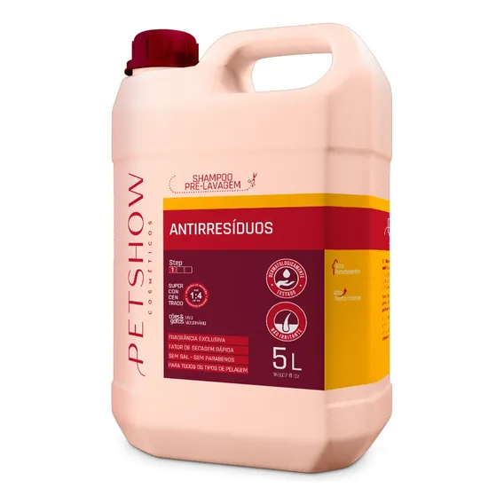 Shampoo Limpeza Profunda 5l Pet Show Foto 1