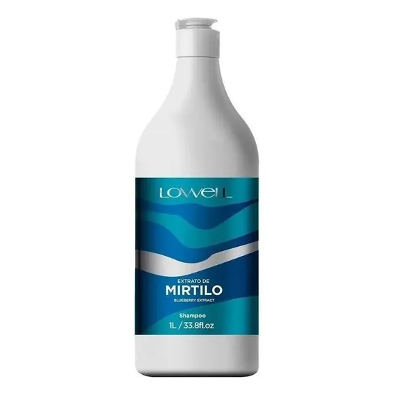 Shampoo Lowell Extrato De Mirtilo 1 Litro Foto 1