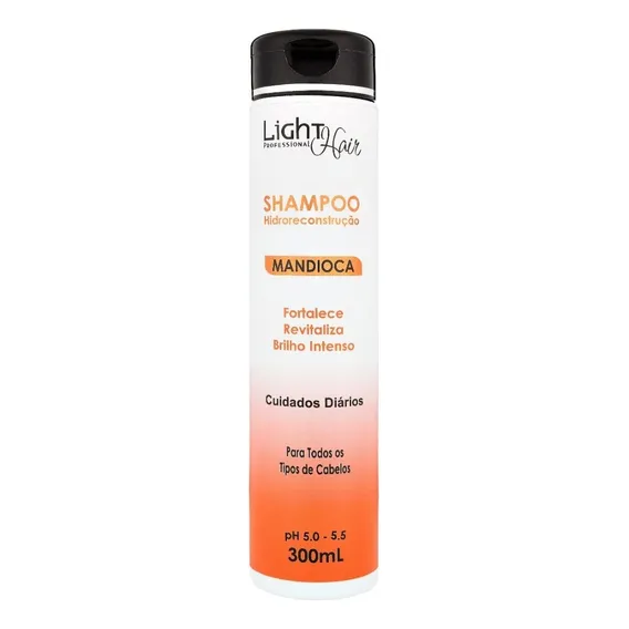 Shampoo Mandioca Light Hair 300ml Foto 1