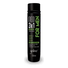 Shampoo masculino 3×1 300ml Yabae Foto mini 1