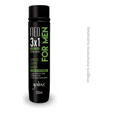 Shampoo masculino 3×1 300ml Yabae Foto mini 2