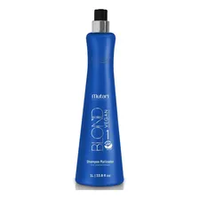 Shampoo Matizador Neutralizador Blond Vegan Mutari 1 Litro Foto  mini 1
