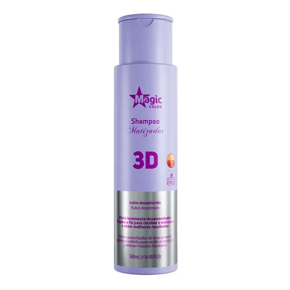 Shampoo Matizador Power Magic Color - 500ml Foto 1