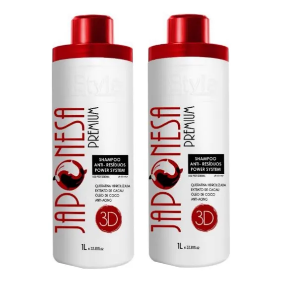 Shampoo New Style Profissional Shampoo Limpeza Profunda Premisse Profissional Shampoo Limpeza Profunda Uso Profissional de eva doce en garrafa de 2000mL de 2kg Foto 1