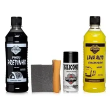 Shampoo Para Veículo Gitanes Kit Limpeza Automotiva Kit Limpeza De 500ml Foto mini 1