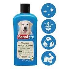 Shampoo Pelos Claros Sanol Dog 500ml Fragrância Suave Foto mini 1