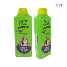 Shampoo Pet Clean Bomba De Vitamina Cães Cachorros Pet 700ml Fragrância Suave Foto mini 4