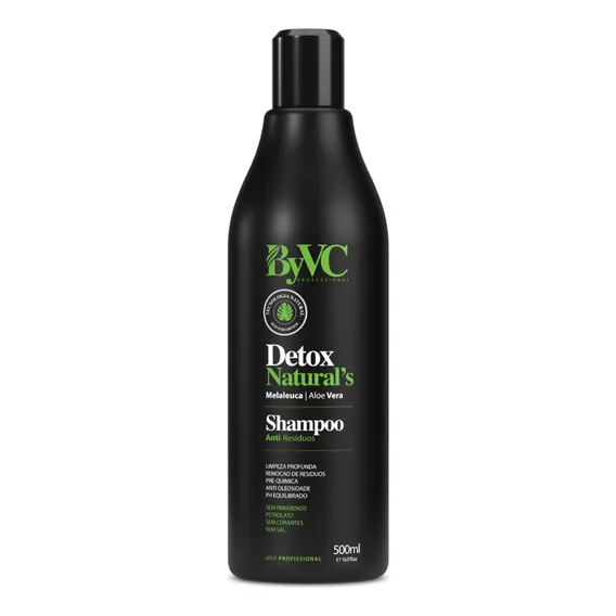 Shampoo Preparador Detox Natural's 500ml By Vc Professional Foto 1