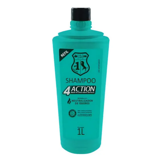 Shampoo Sanol Dog 4action 1 Lt - Sanol - Uso Profissional Foto 1