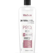 Shampoo Sem Sal Sos 3r Total Express Pro Vita Derm 600ml Foto mini 1