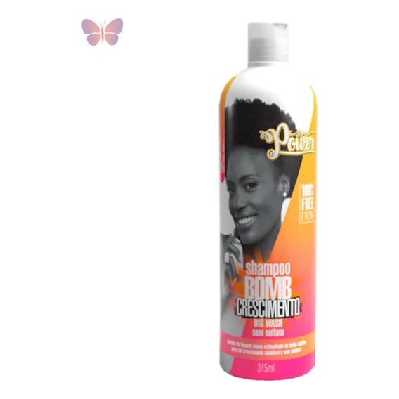 Shampoo Sem Sulfato Soul Power Big Wash Bomb 315ml Foto 1
