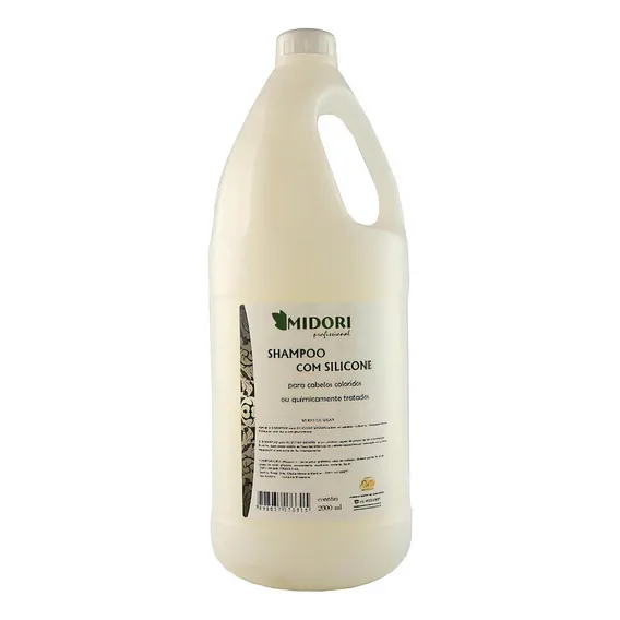 Shampoo Silicone Cabelos Pos Quimica Profis Midori 2 Litros Foto 1