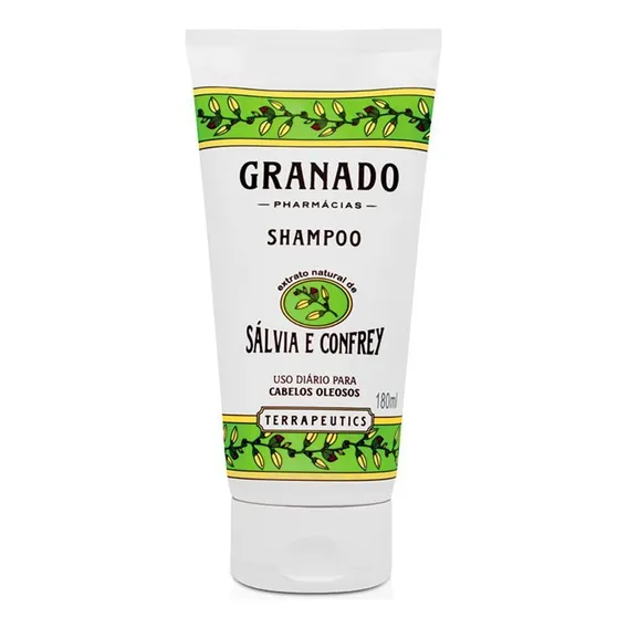 Shampoo Terrapeutic Sálvia e Confrey Granado 180ml Foto 1